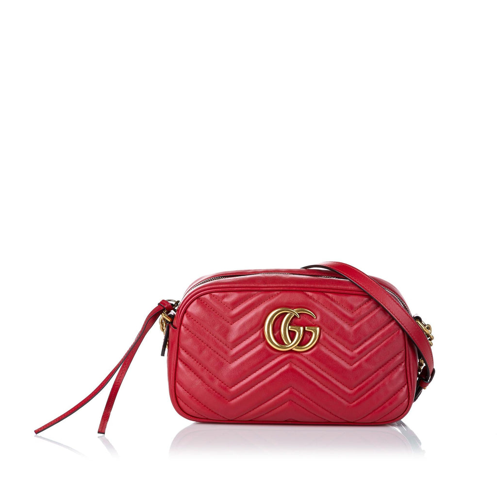 Gucci Gucci Marmont Matelasse Crossbody Bag (SHG-30567)