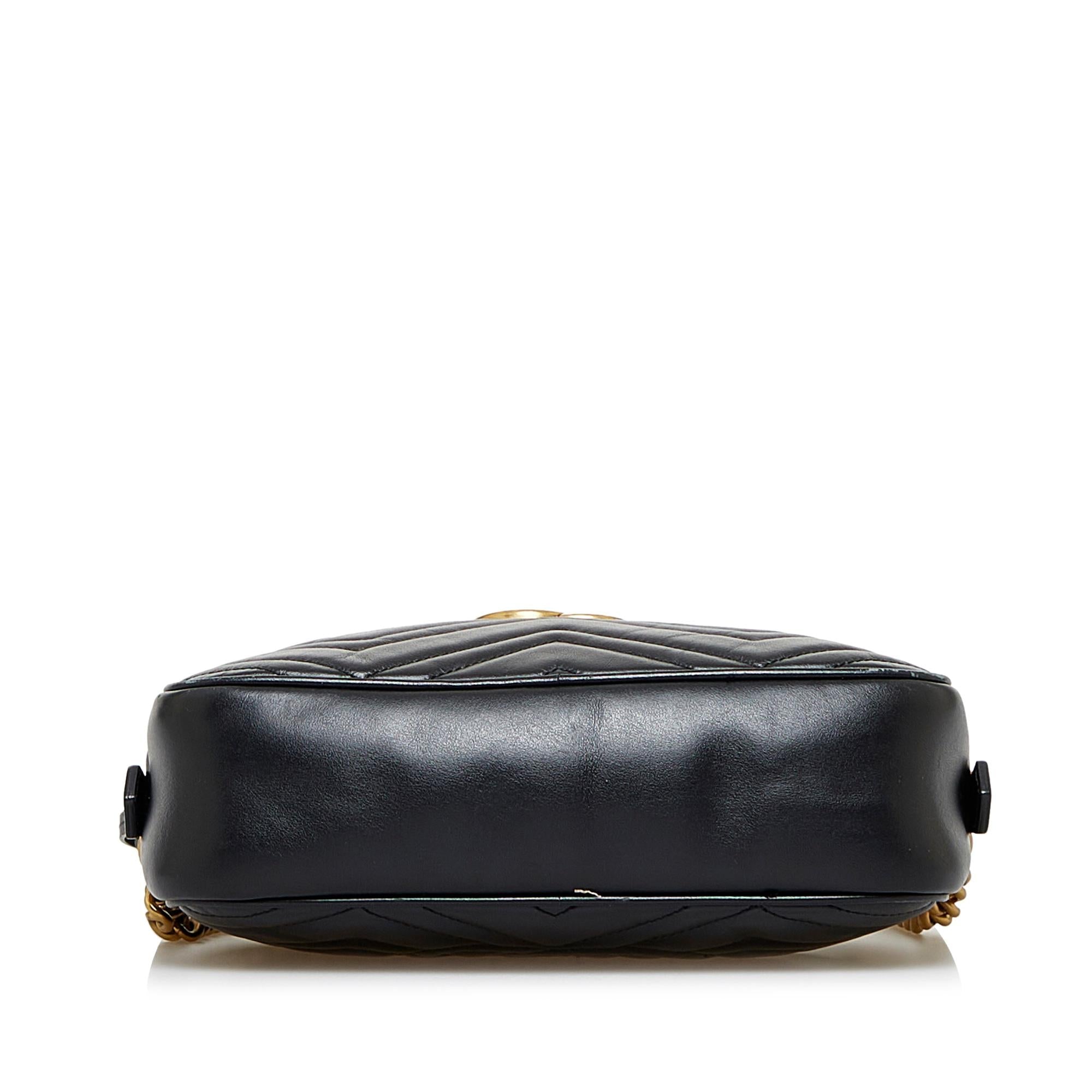 Gucci GG Marmont Matelasse Crossbody Bag (SHG-c47spX)