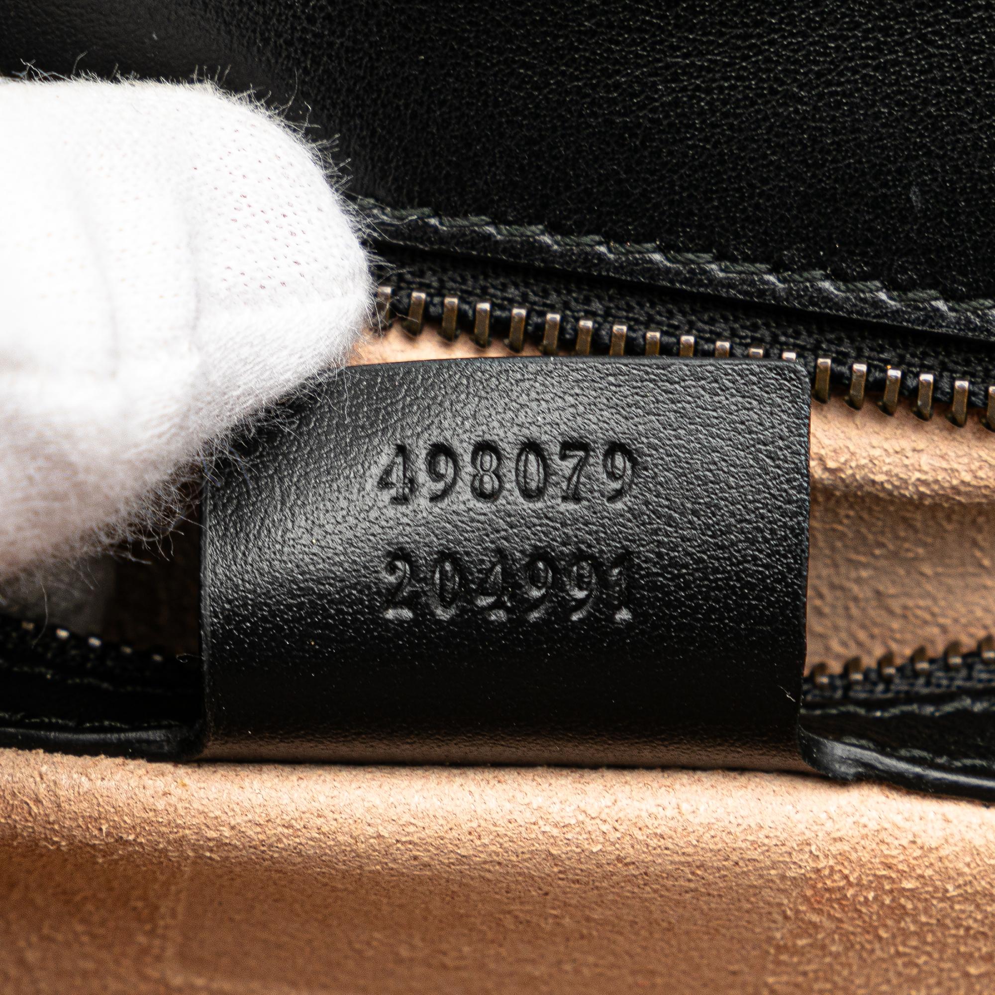 Gucci GG Marmont Matelasse Flap Leather Clutch (SHG-WIIc7g)