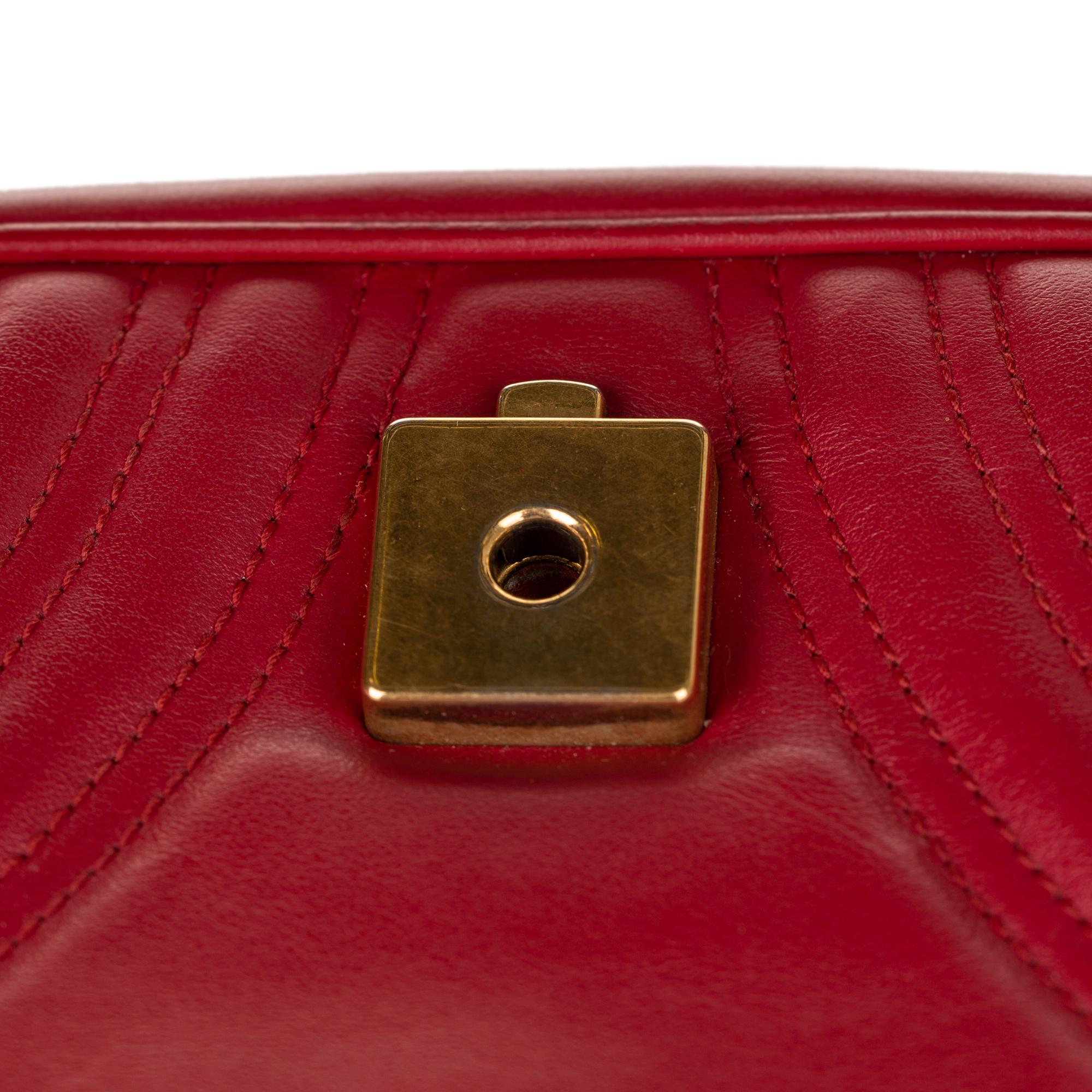 Gucci Gucci Marmont Matelasse Leather Crossbody Bag (SHG-33109)