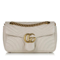 Gucci Gucci Marmont Matelasse Leather Crossbody Bag (SHG-33434)