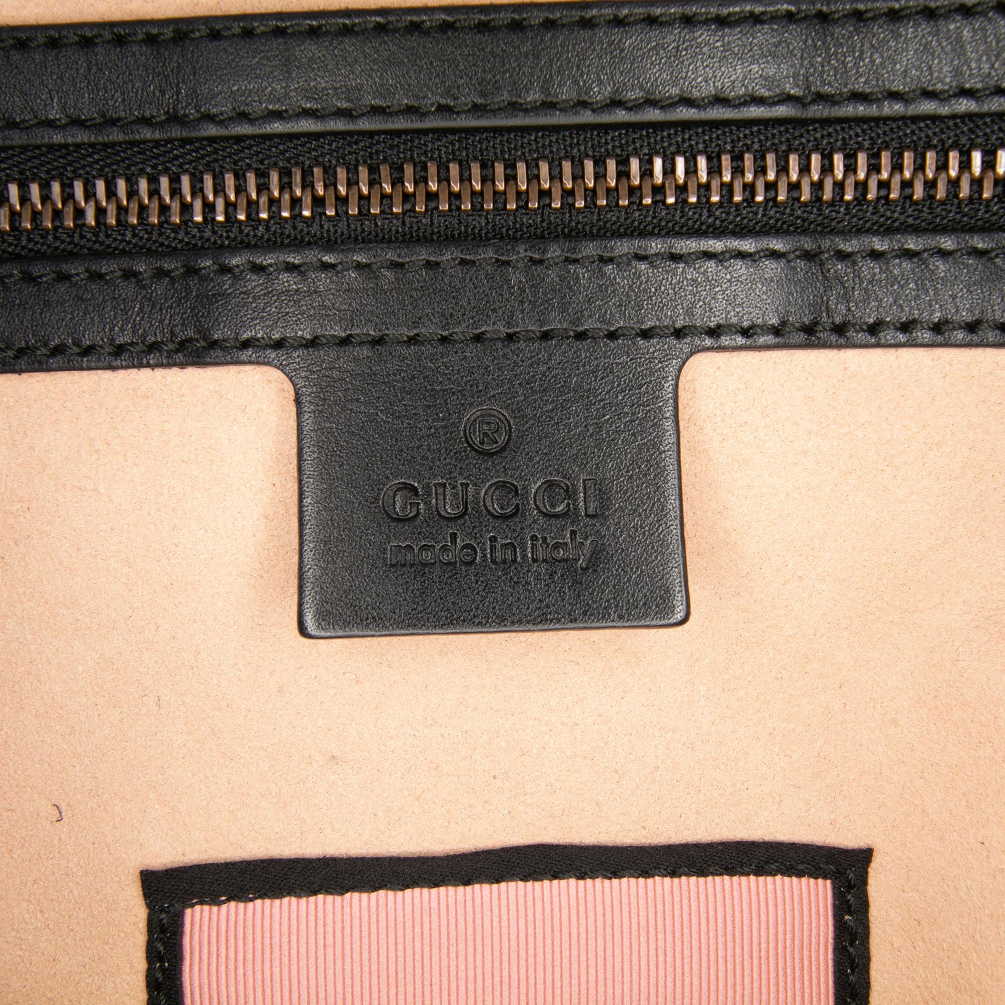 Gucci GG Marmont Matelasse Leather Gucci Ghost Crossbody