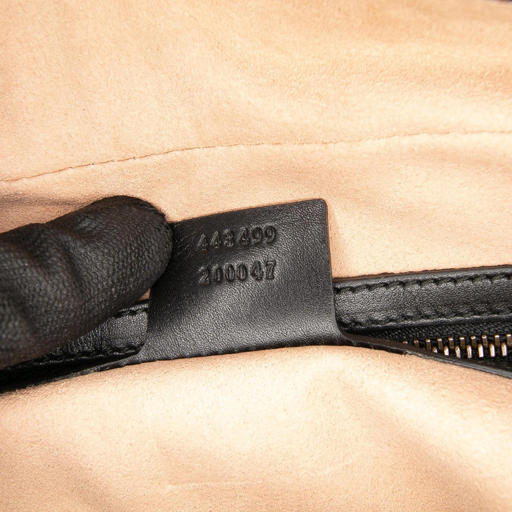 Gucci GG Marmont Matelasse Leather Gucci Ghost Crossbody