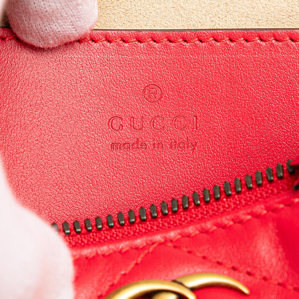 Gucci GG Marmont Matelasse Leather Shoulder Bag