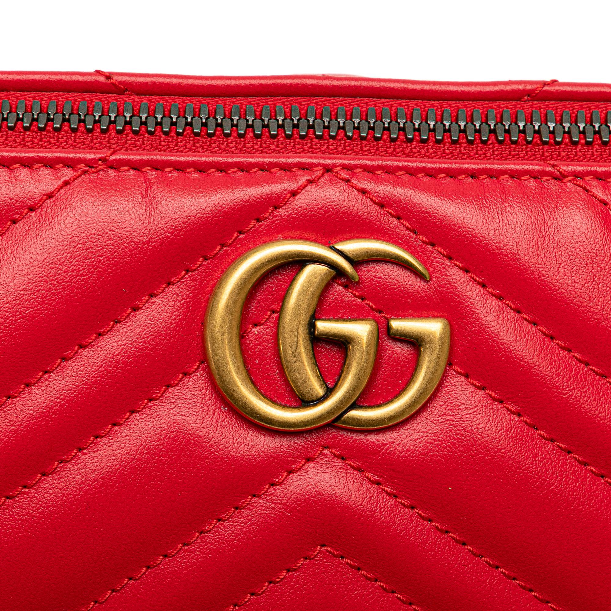 Gucci GG Marmont Matelasse Leather Shoulder Bag