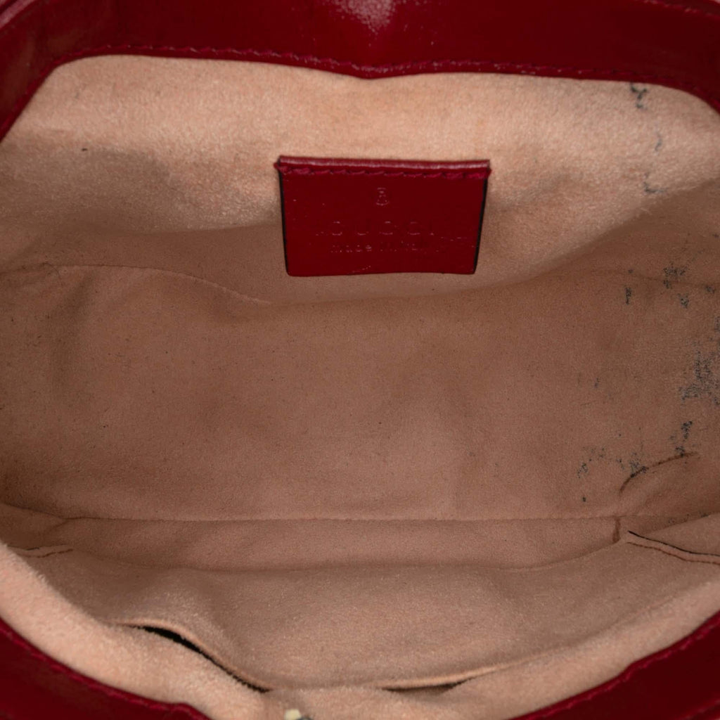 Gucci GG Marmont Matelasse Leather Torchon Top Handle Bag