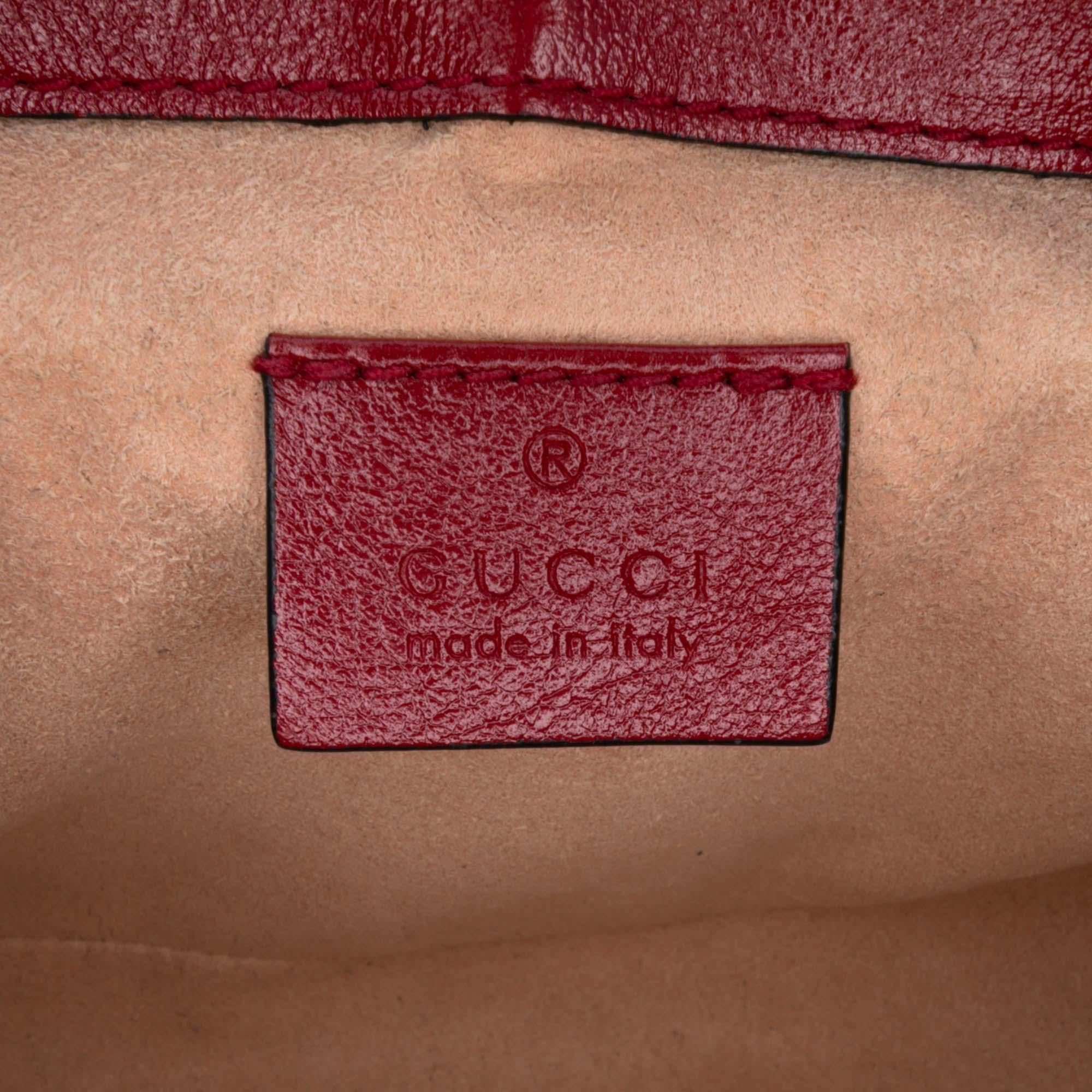 Gucci GG Marmont Matelasse Leather Torchon Top Handle Bag