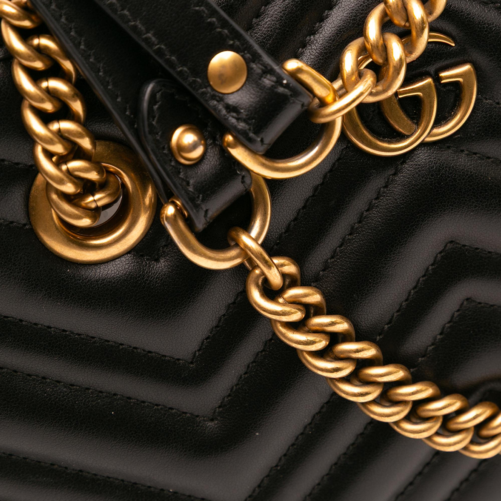 Gucci GG Marmont Matelasse Leather Tote