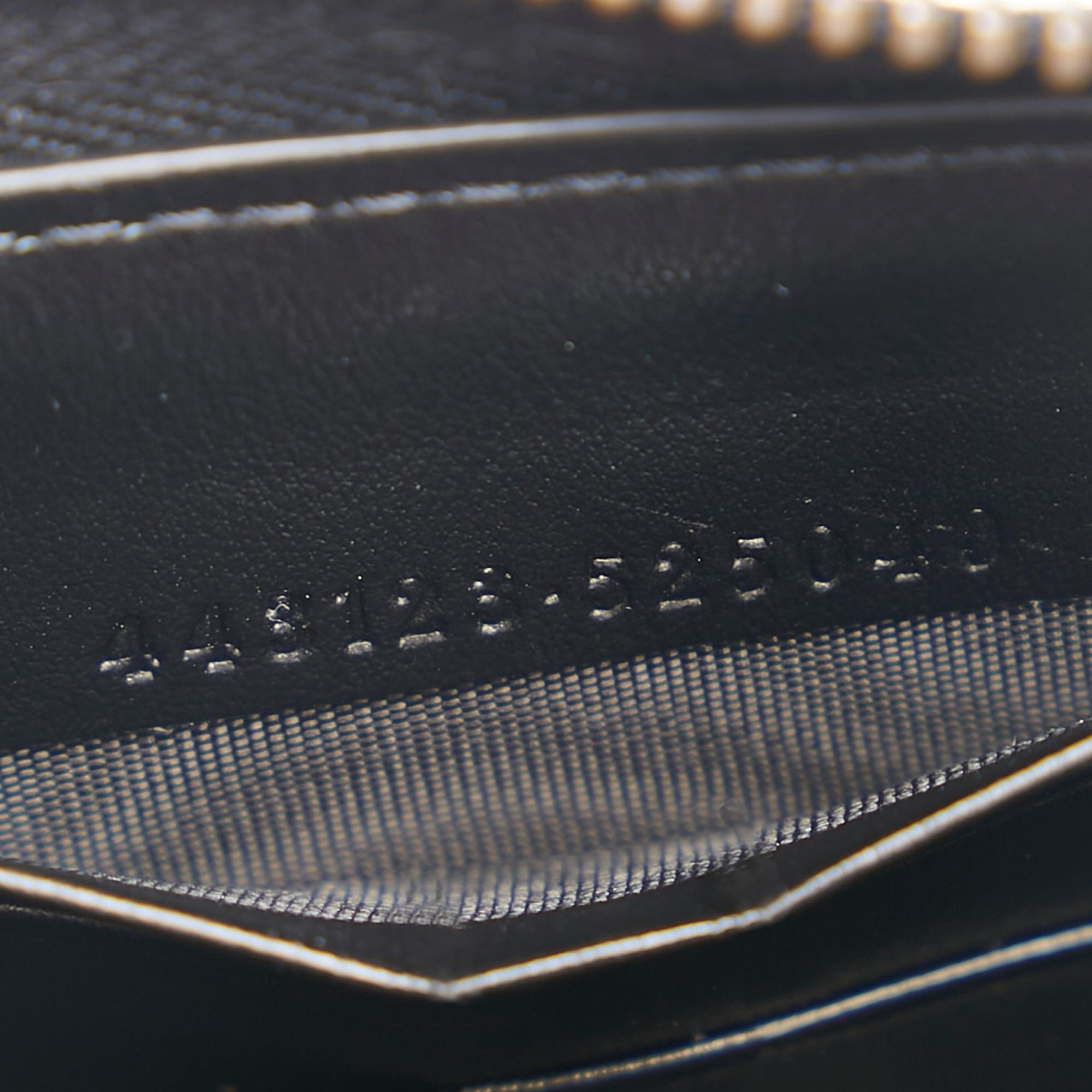Gucci GG Marmont Matelasse Leather Zip Around Wallet (SHG-34459)