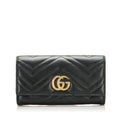 Gucci GG Marmont Matelasse Long Wallet (SHG-HSwh8O)