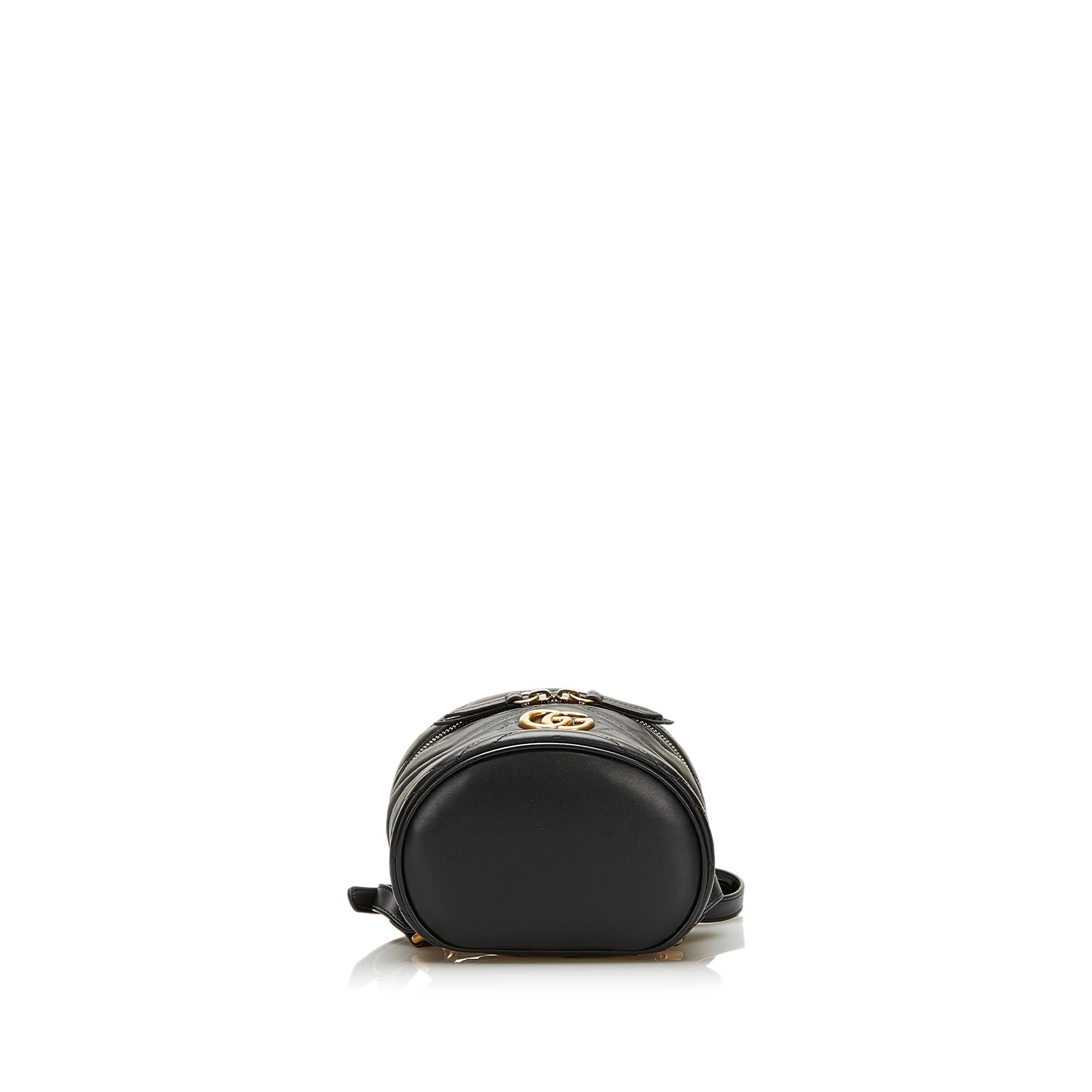 Gucci GG Marmont Round Backpack (SHG-35423)