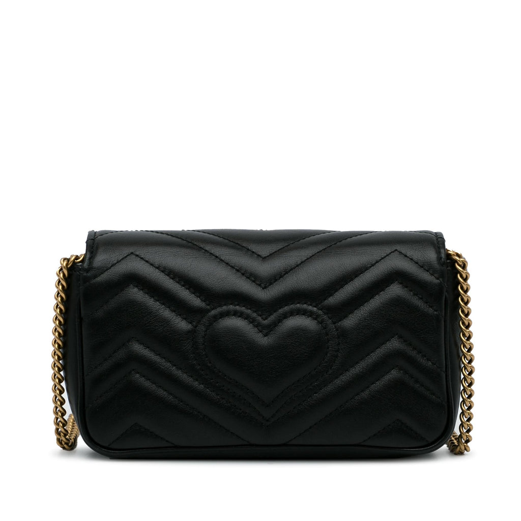 Gucci GG Marmont Super Mini Crossbody Bag (SHG-7J0Frx)