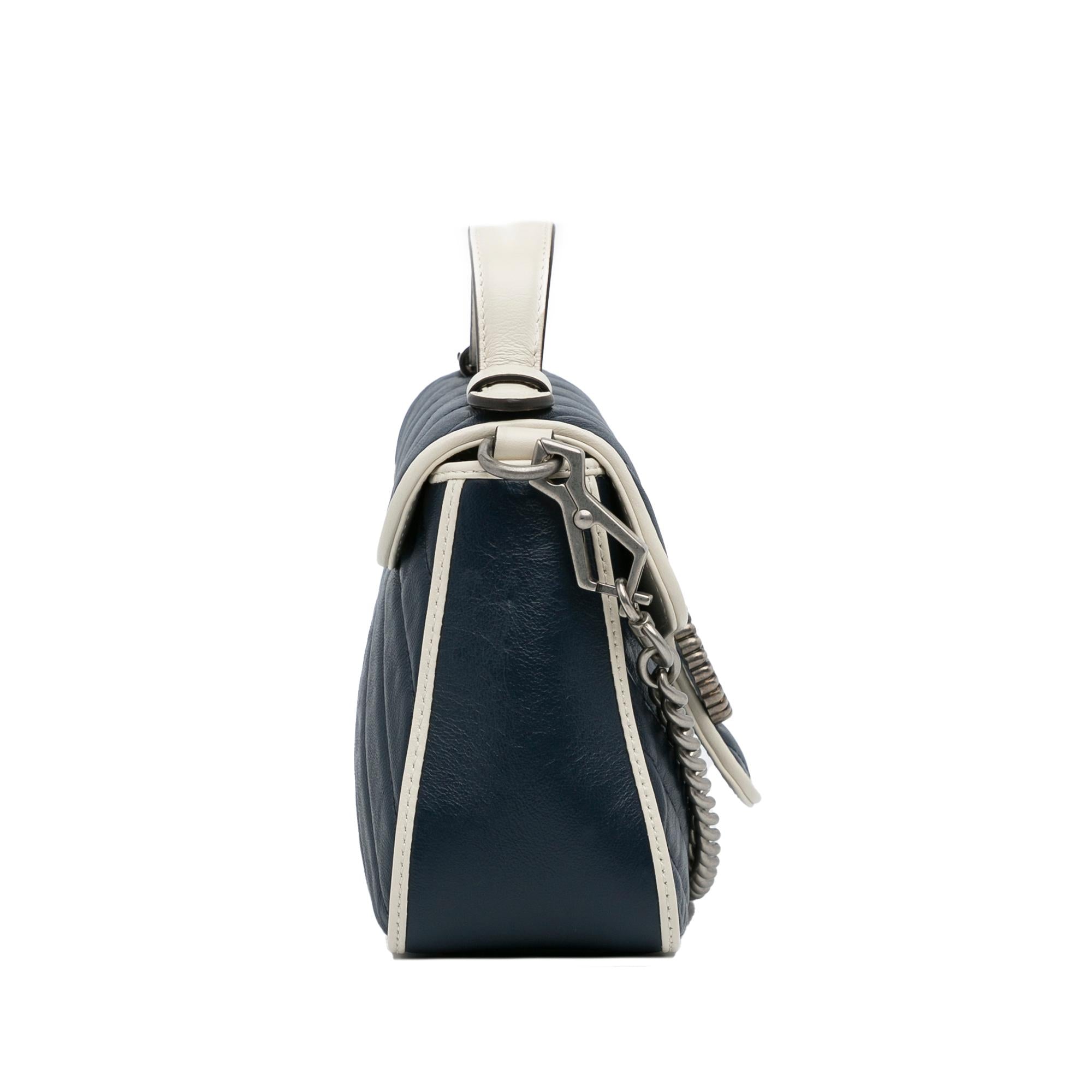 Gucci GG Marmont Torchon Satchel (SHG-om4f9H)
