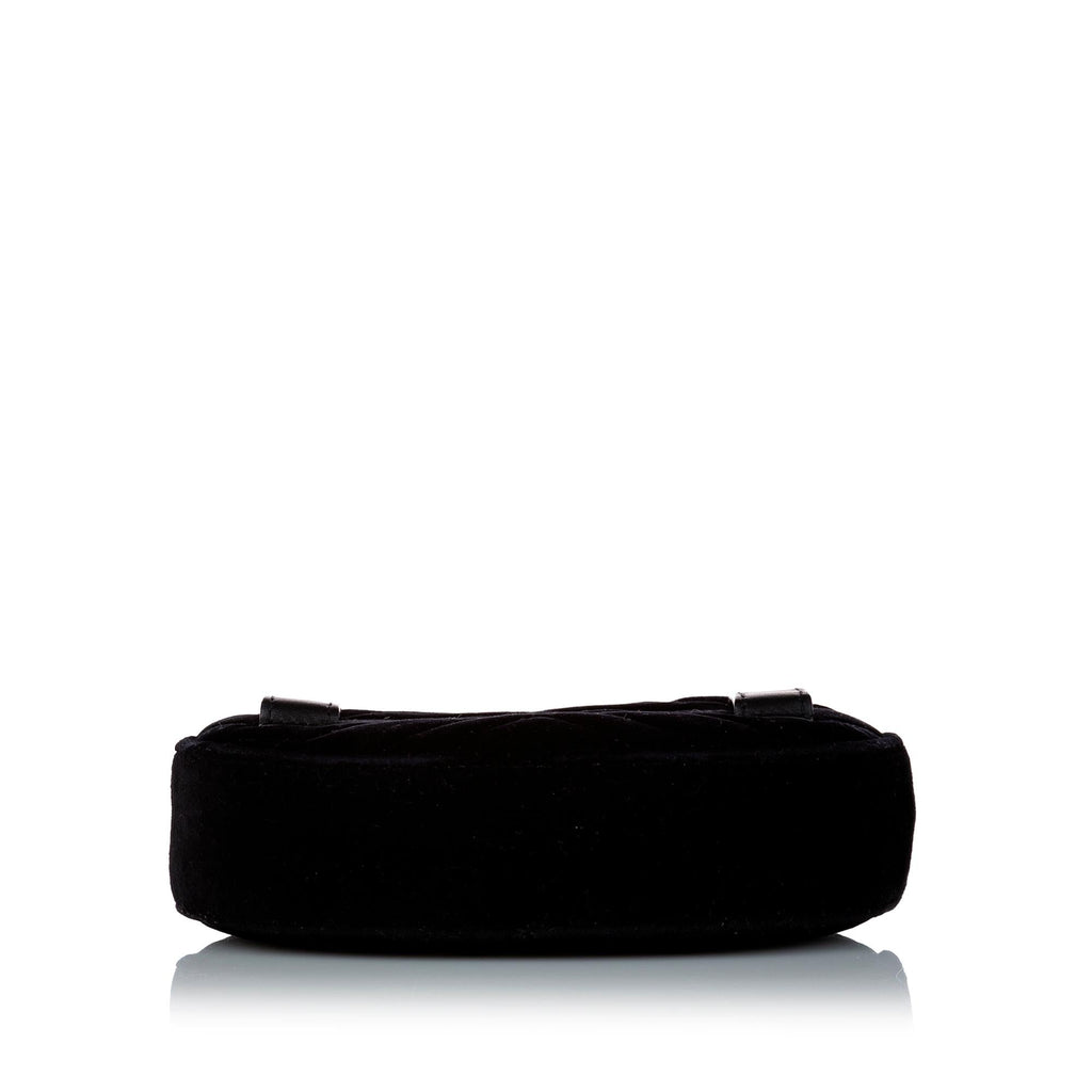 Gucci Gucci Marmont Velvet Belt Bag (SHG-30108)