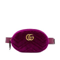 Gucci GG Marmont Velvet Belt Bag (SHG-dSDIGz)