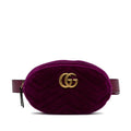 Gucci GG Marmont Velvet Belt Bag (SHG-NELUgw)