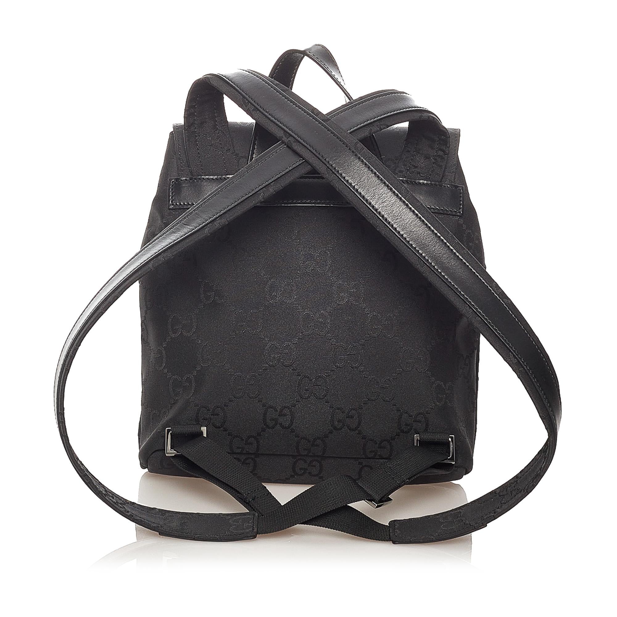Gucci Gucci Nylon Backpack (SHG-27278)