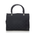 Gucci Gucci Nylon Bamboo Satchel (SHG-30579)