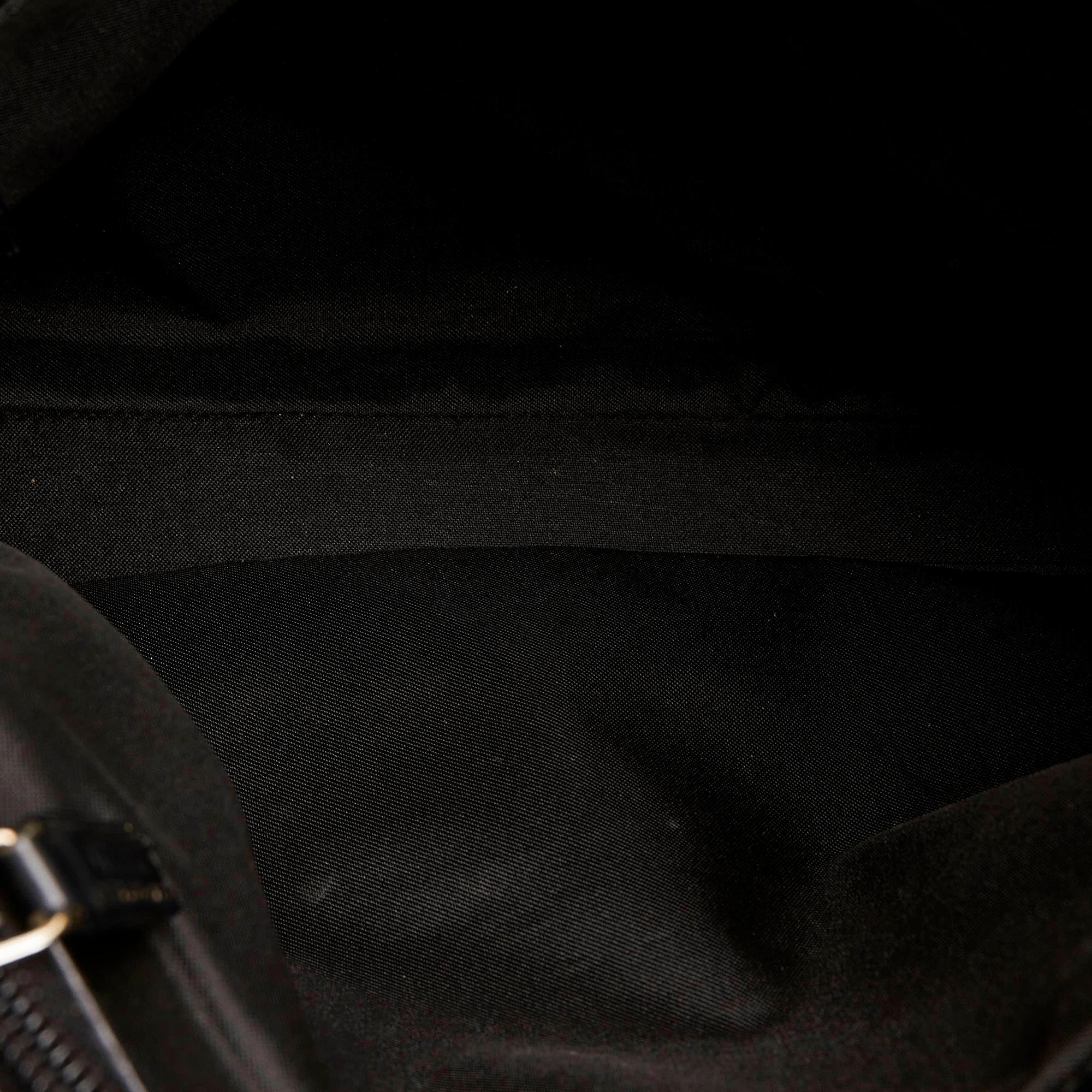 Gucci Gucci Nylon Bamboo Satchel (SHG-30579)