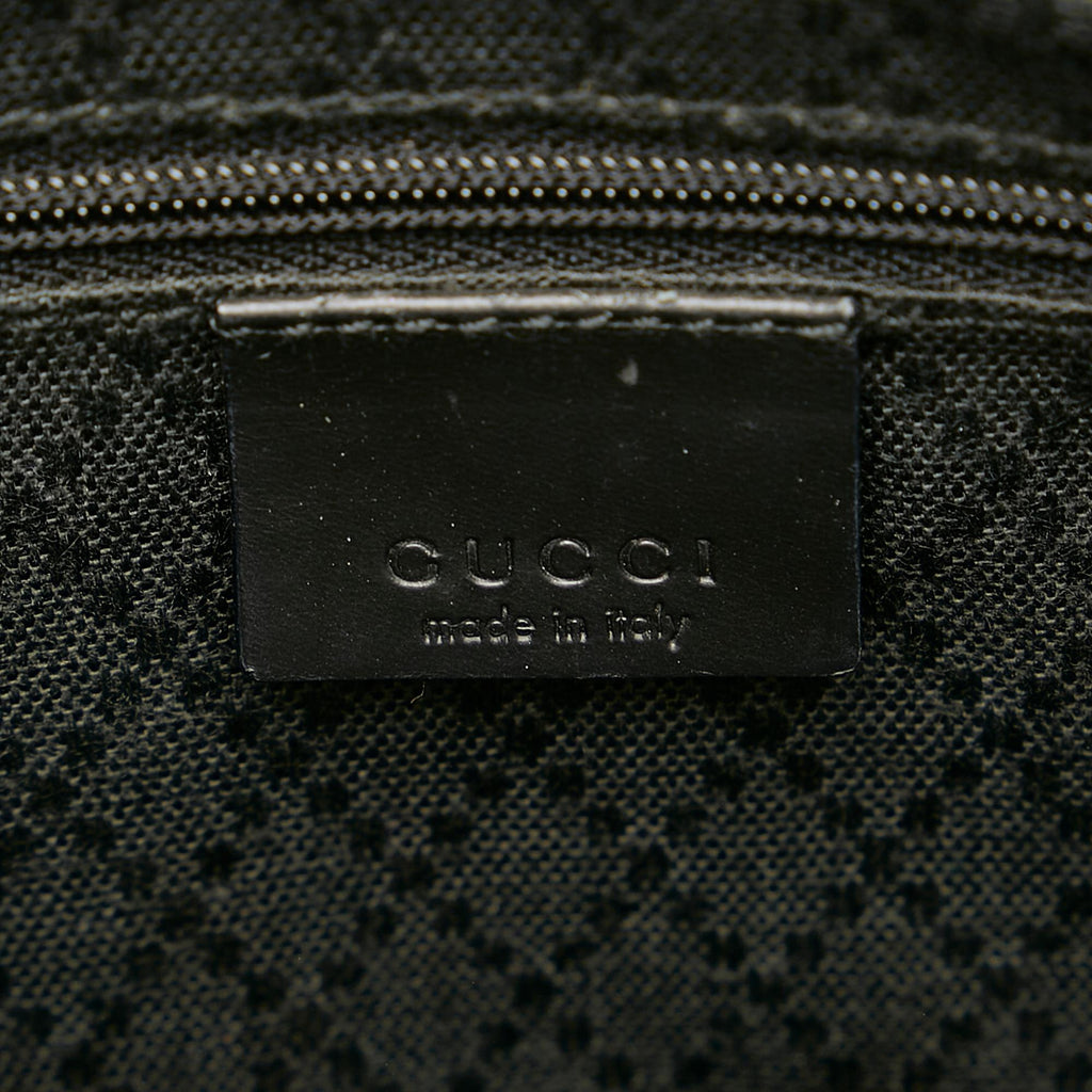 Gucci Gucci Nylon Bamboo Tote Bag (SHG-25219)