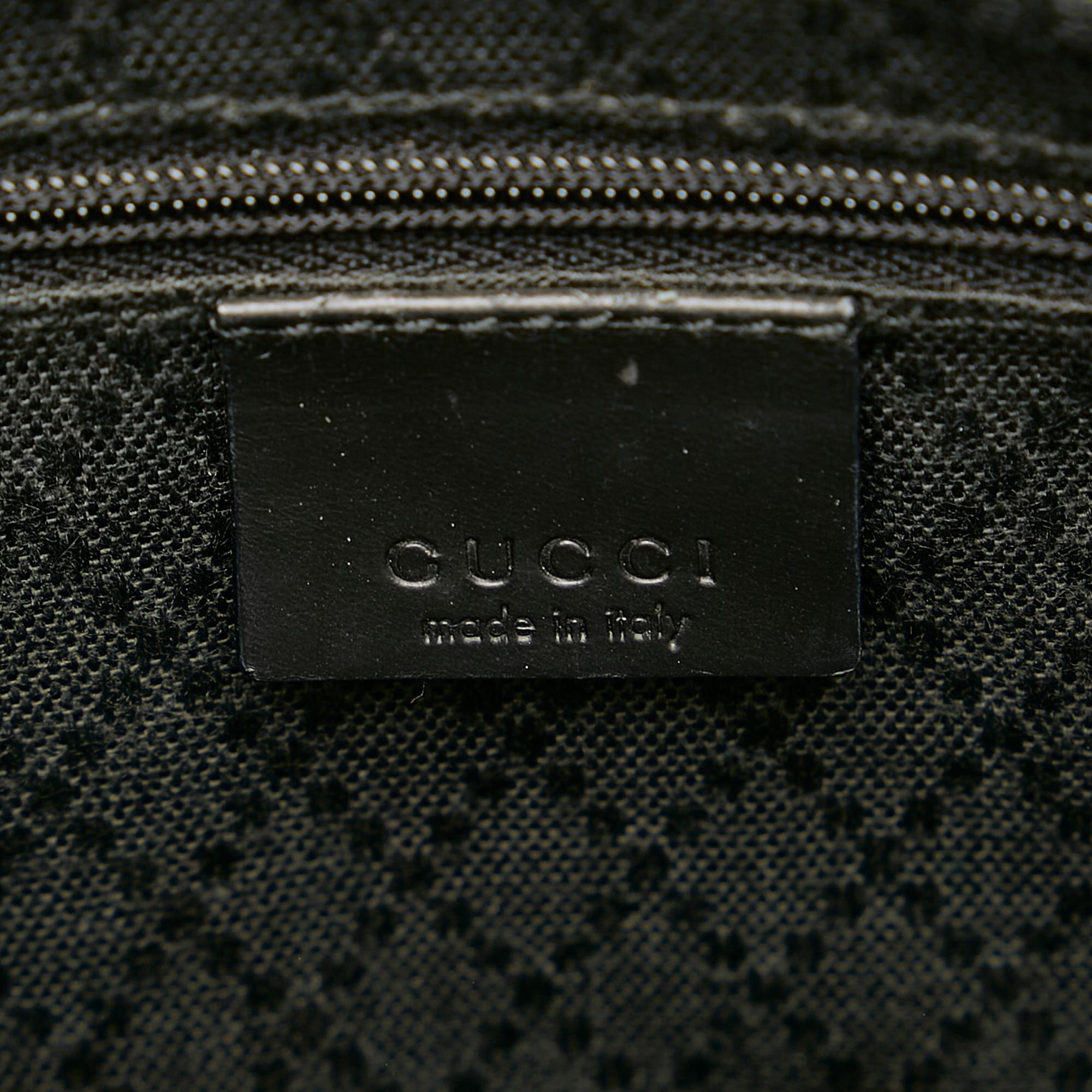 Gucci Gucci Nylon Bamboo Tote Bag (SHG-25219)