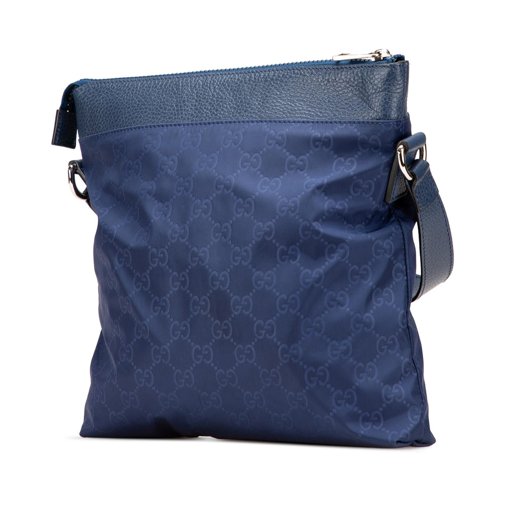 Gucci GG Nylon Flat MessLBger Bag