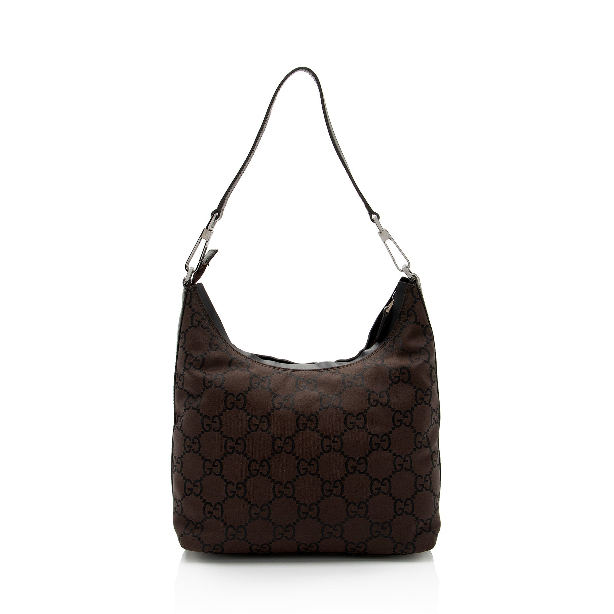 Gucci GG Nylon Hobo (SHF-9U8enc)