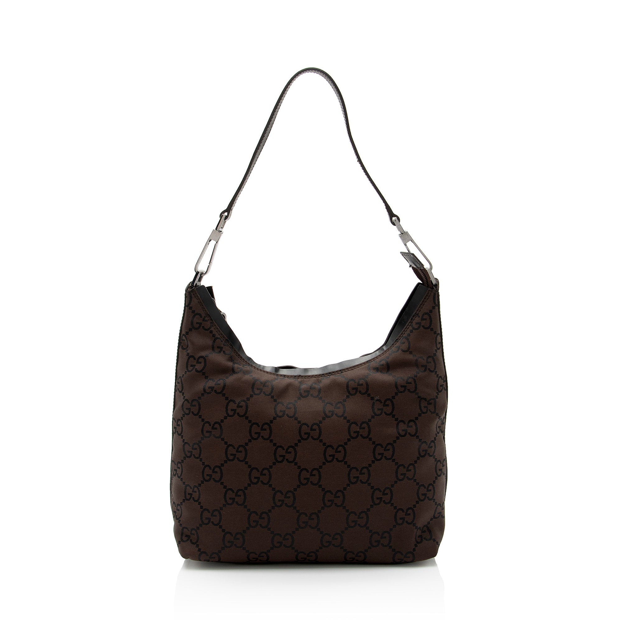 Gucci GG Nylon Hobo (SHF-9U8enc)