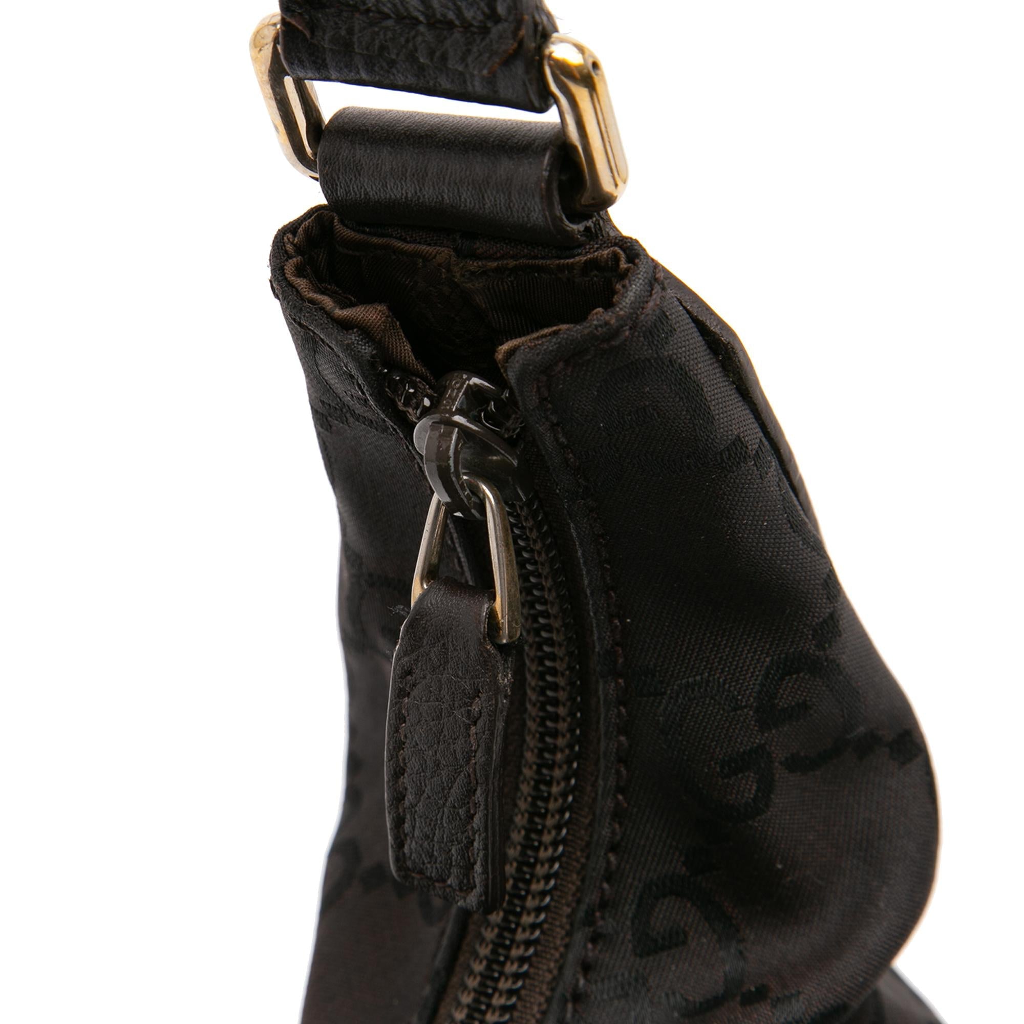 Gucci GG Nylon Reins Hobo Bag