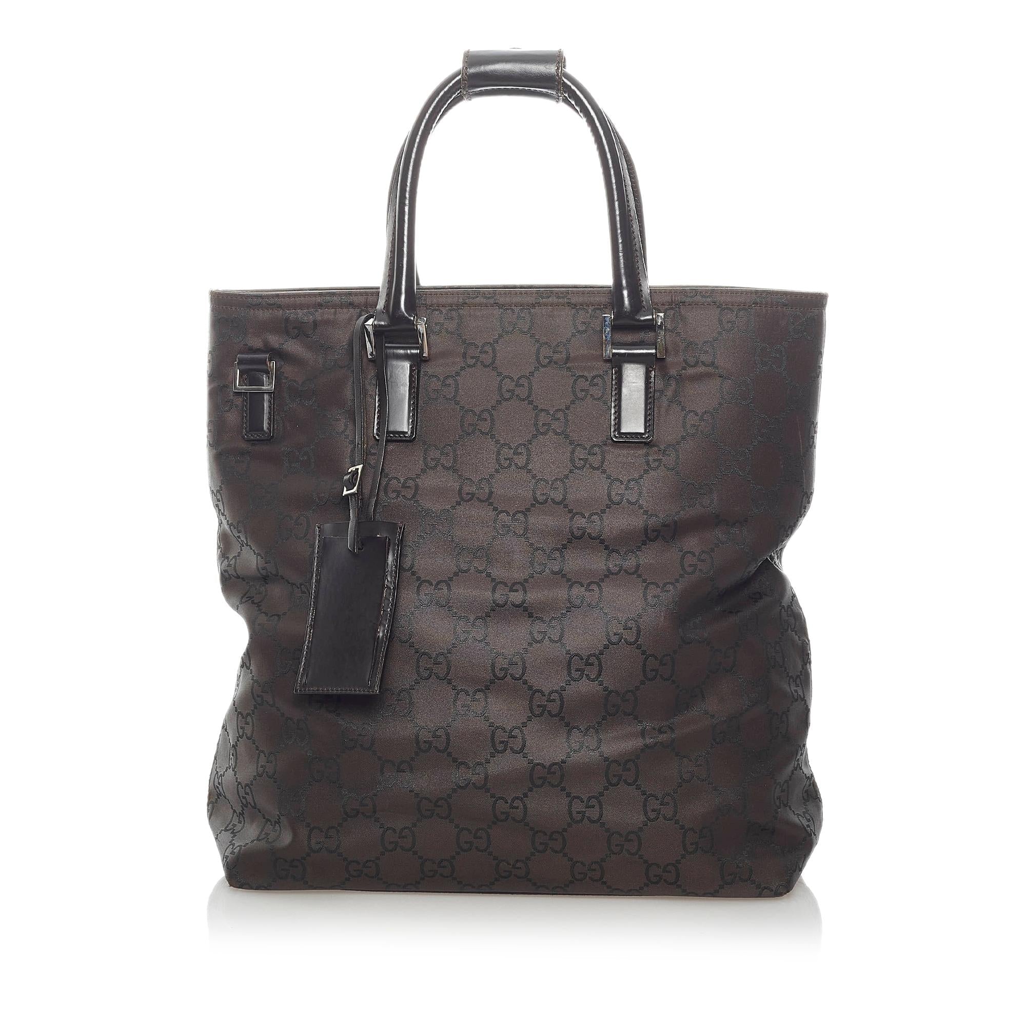 Gucci Gucci Nylon Satchel (SHG-32203)