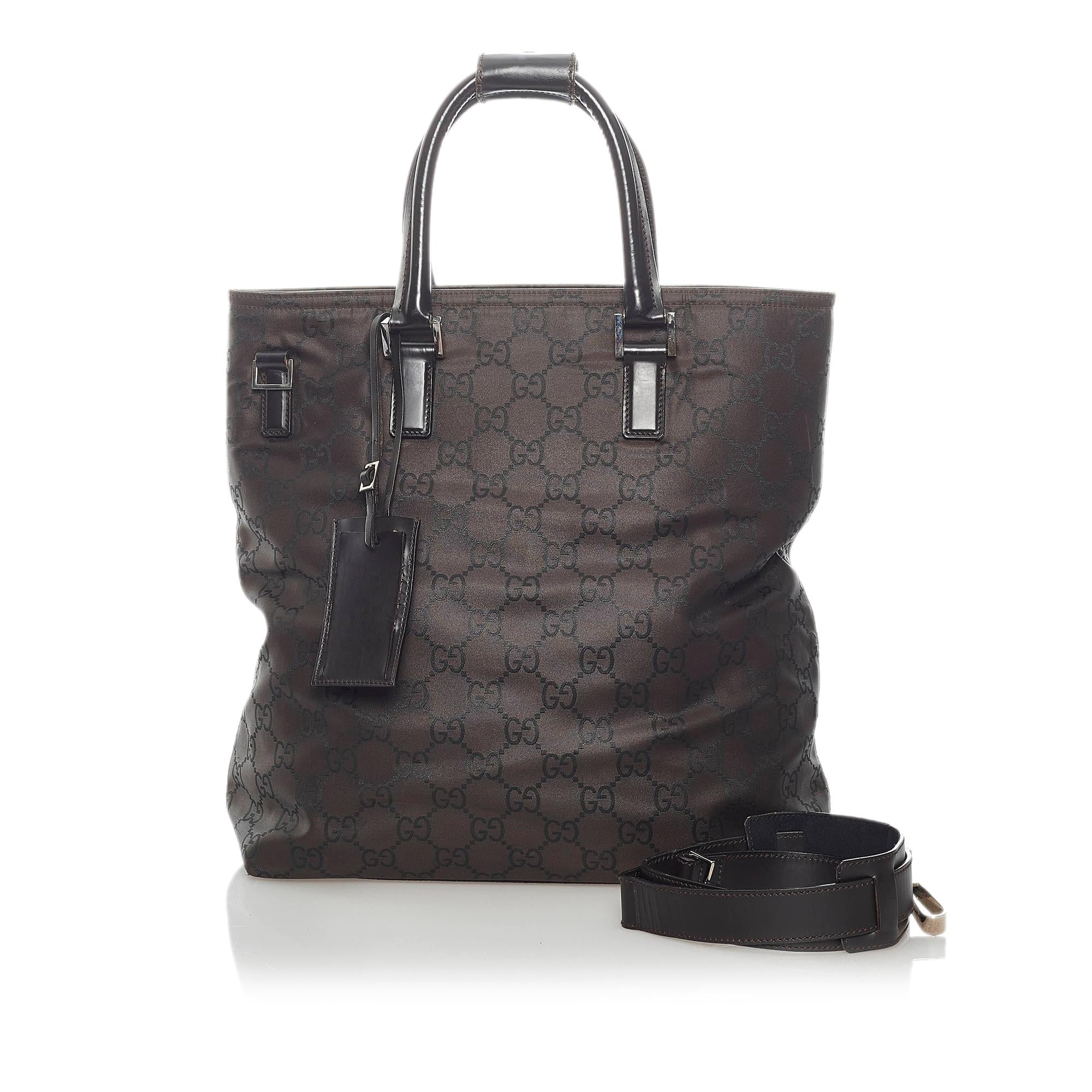 Gucci Gucci Nylon Satchel (SHG-32203)