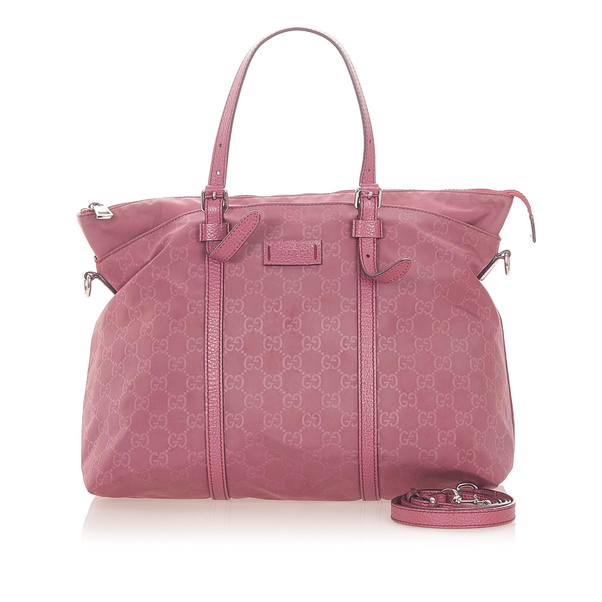 Gucci Gucci Nylon Satchel (SHG-32511)