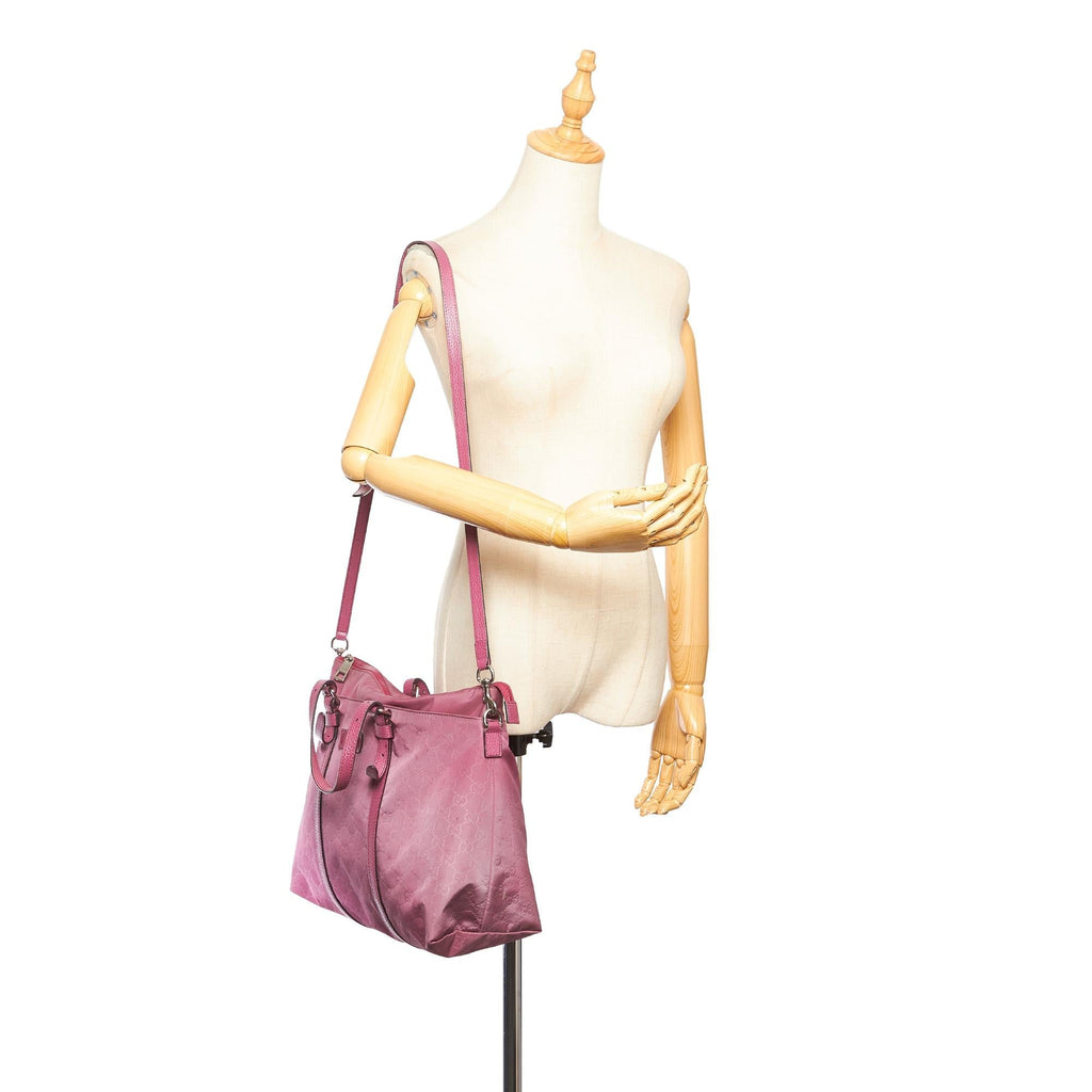 Gucci Gucci Nylon Satchel (SHG-32511)