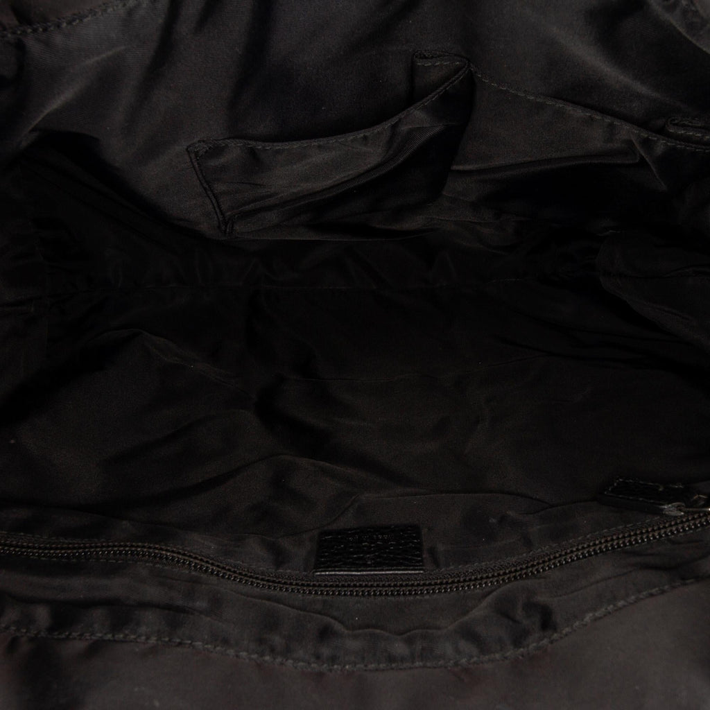 Gucci GG Nylon Satchel (SHG-zPVamU)