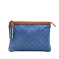 Gucci GG Nylon Top Zip Clutch