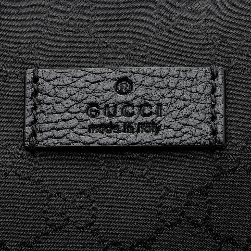 Gucci GG Nylon Travel Duffle Bag (SHF-EZRm68)