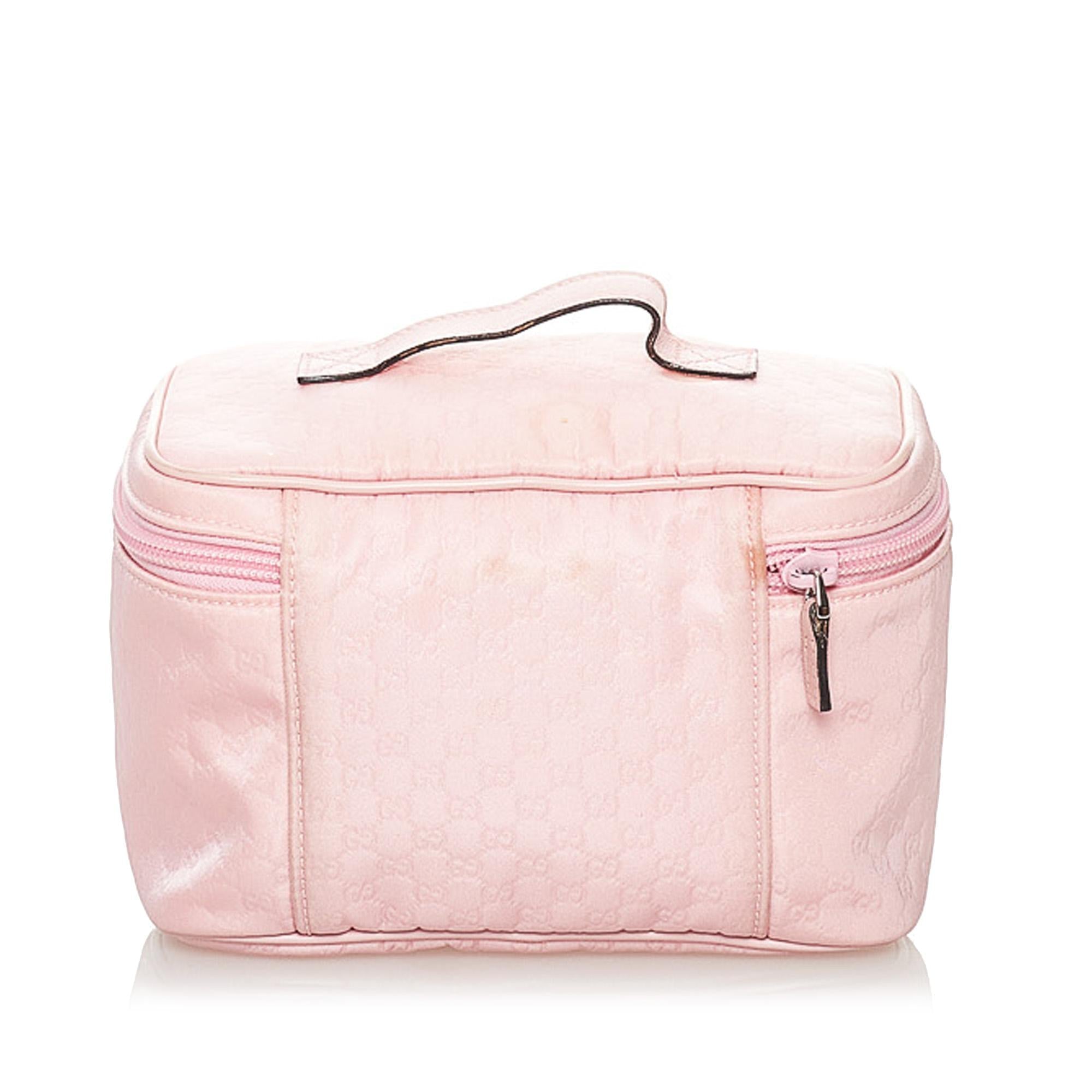 Gucci Gucci Nylon Vanity Bag (SHG-32431)