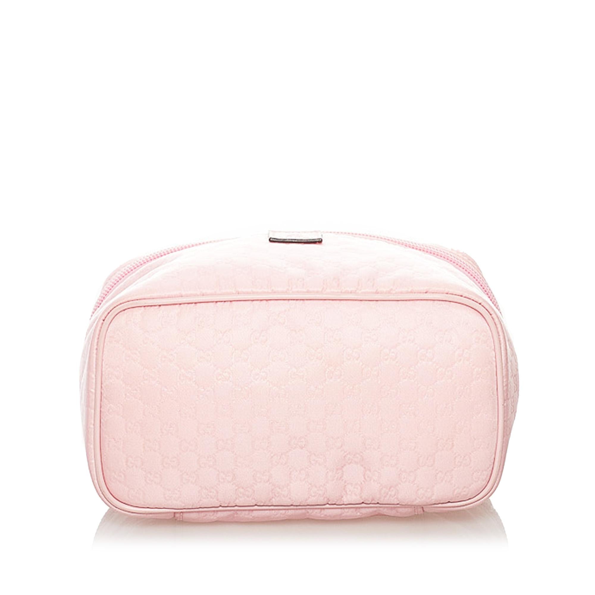Gucci Gucci Nylon Vanity Bag (SHG-32431)
