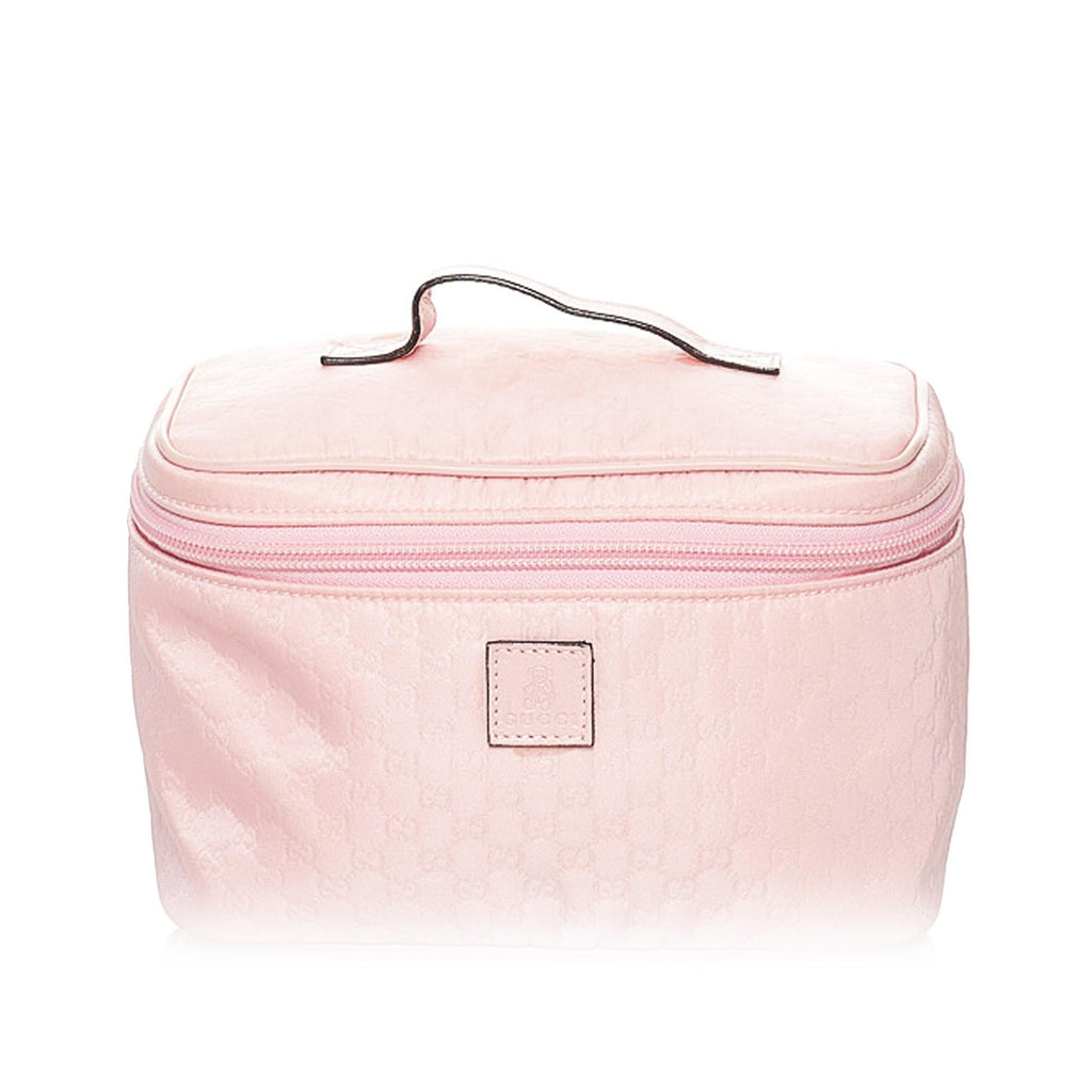 Gucci Gucci Nylon Vanity Bag (SHG-32431)