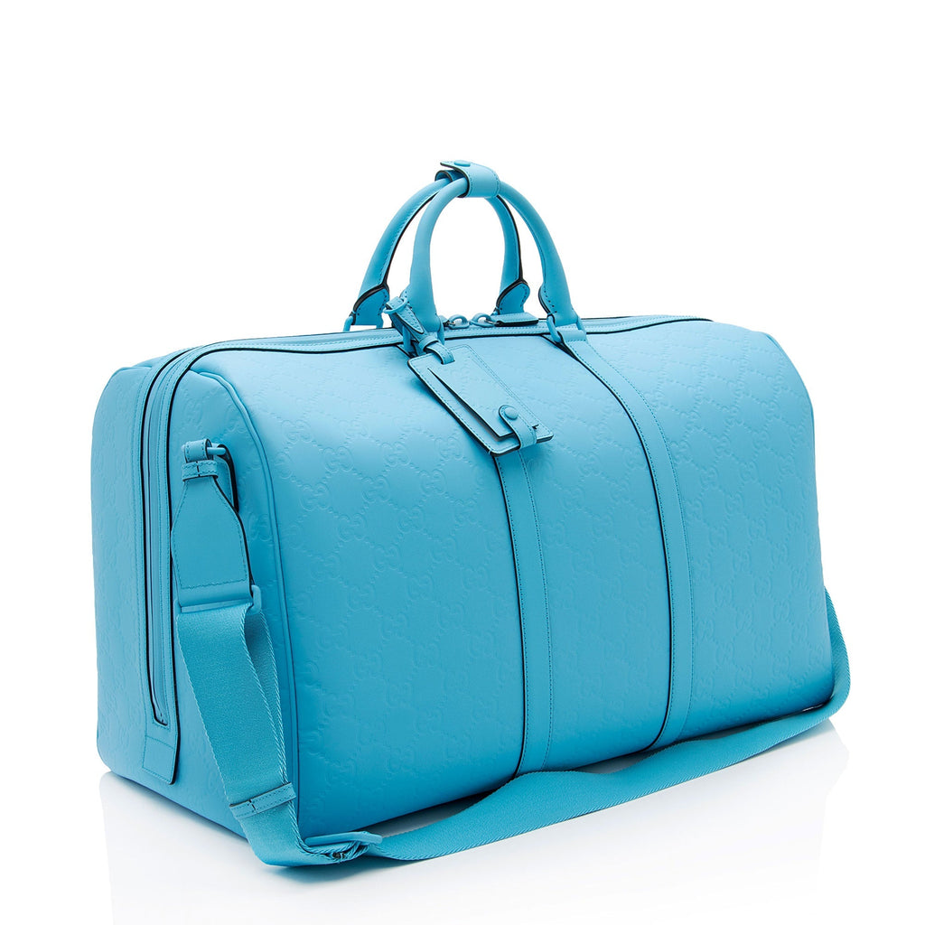 Gucci GG Rubber Effect Large Duffle