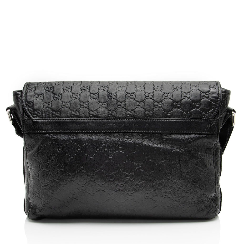 Gucci GG Rubber Effect Web Medium MessLBger