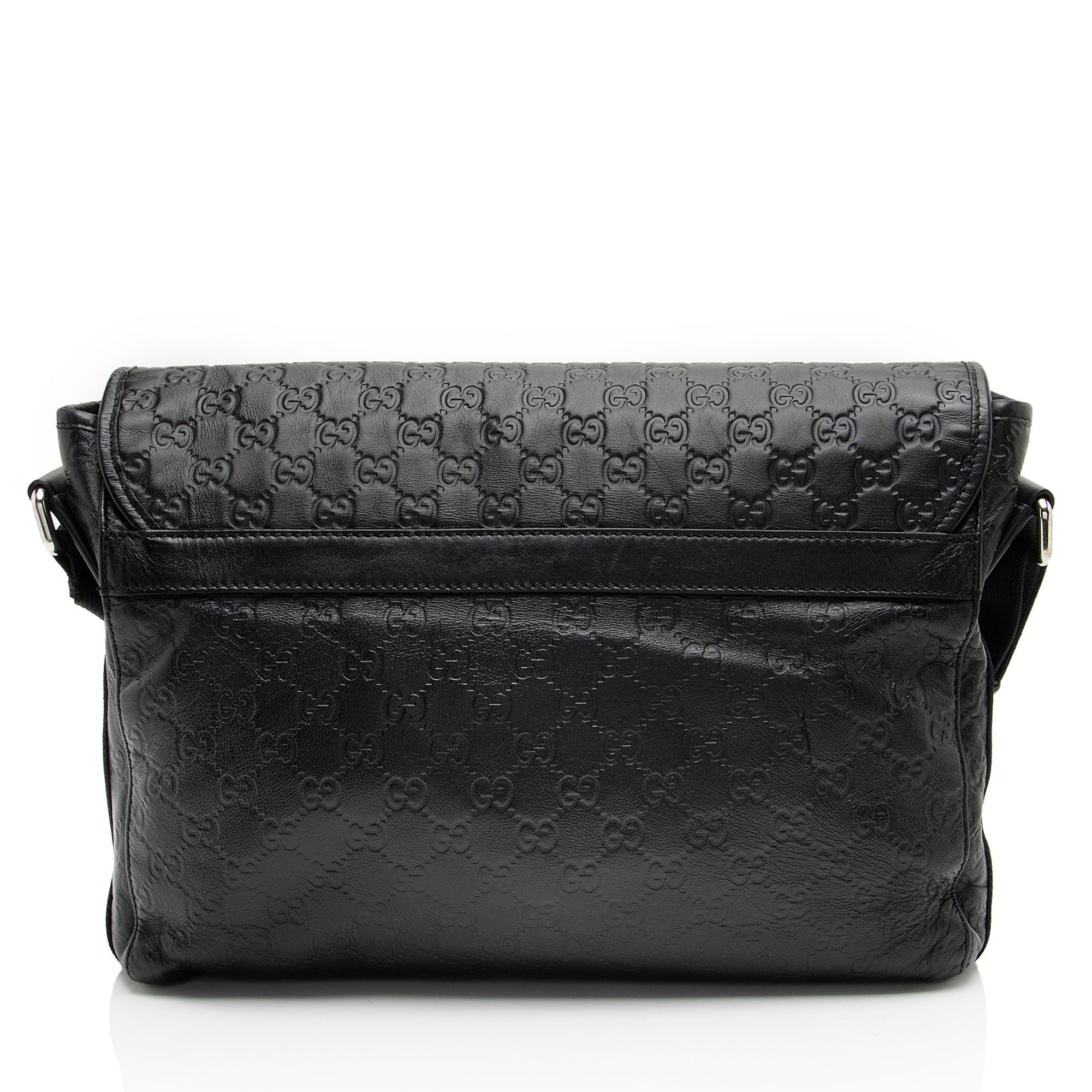 Gucci GG Rubber Effect Web Medium MessLBger