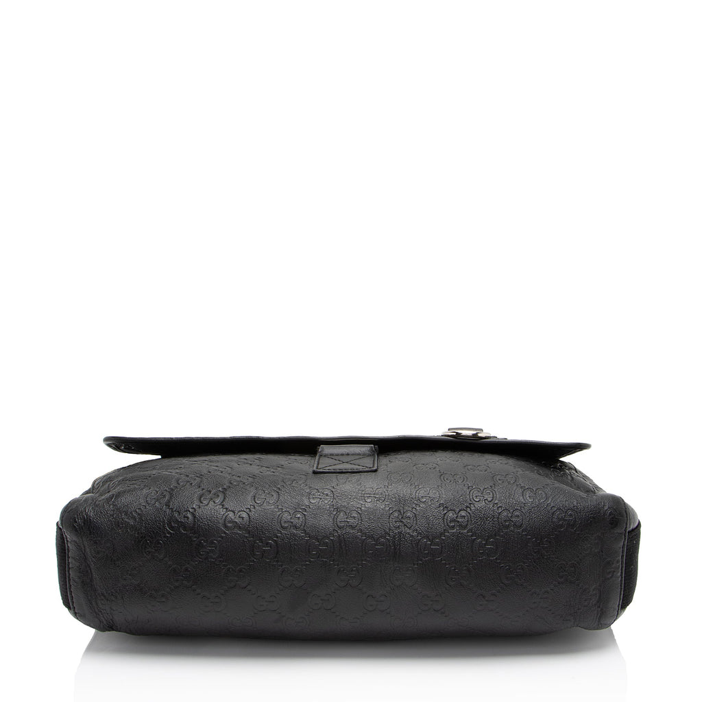 Gucci GG Rubber Effect Web Medium MessLBger