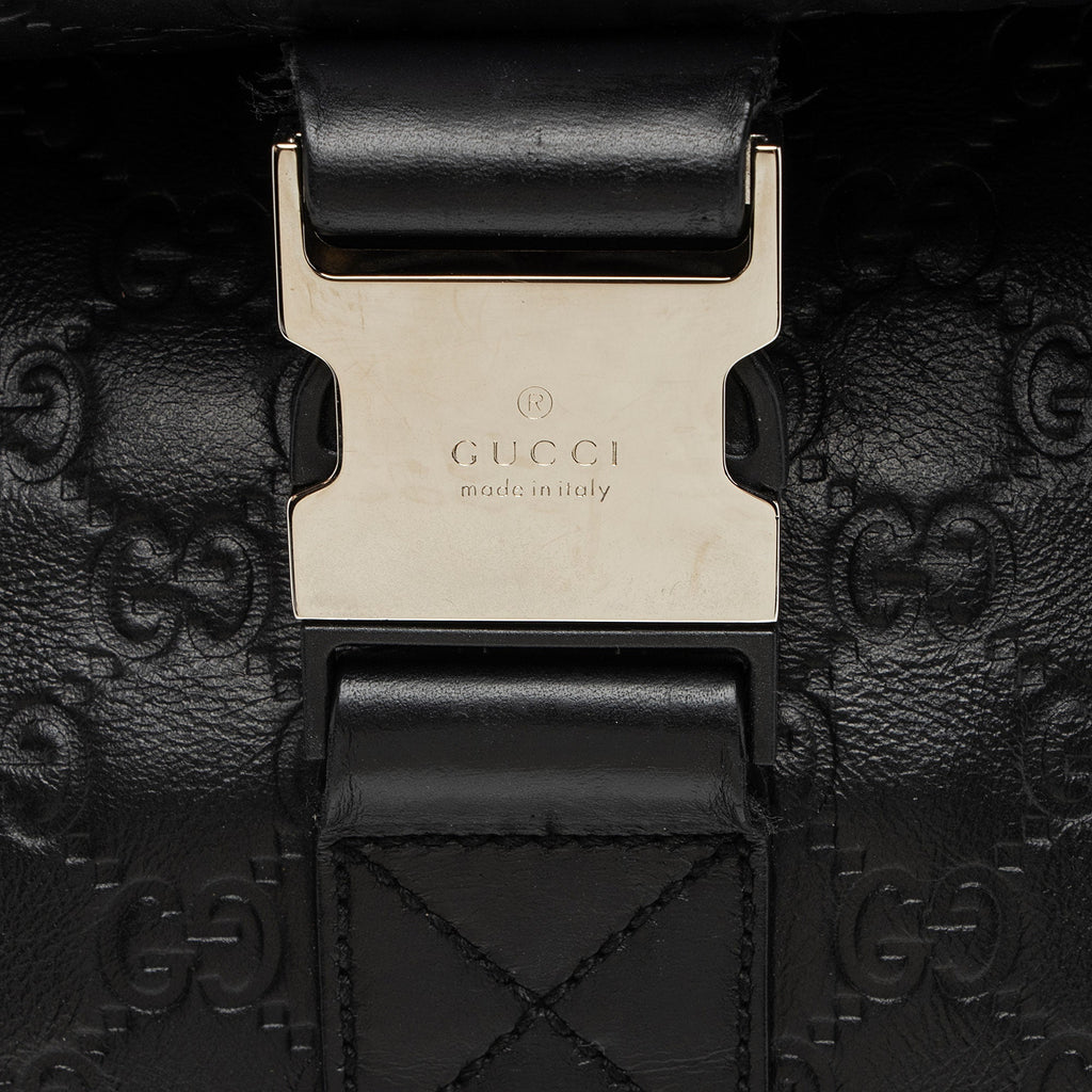 Gucci GG Rubber Effect Web Medium MessLBger