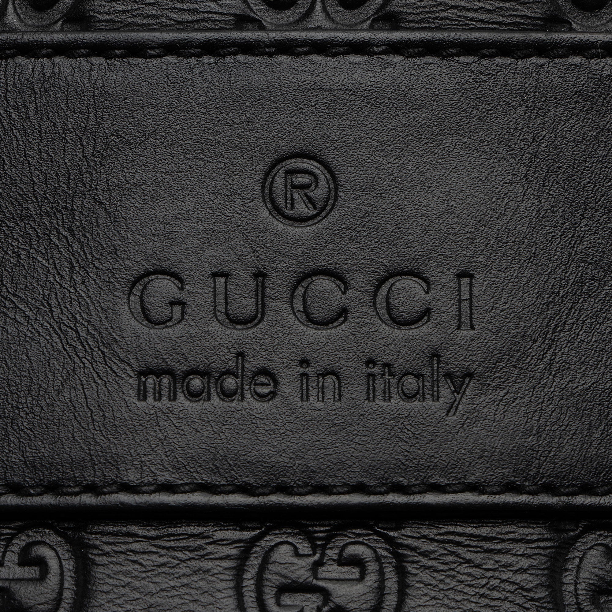 Gucci GG Rubber Effect Web Medium MessLBger