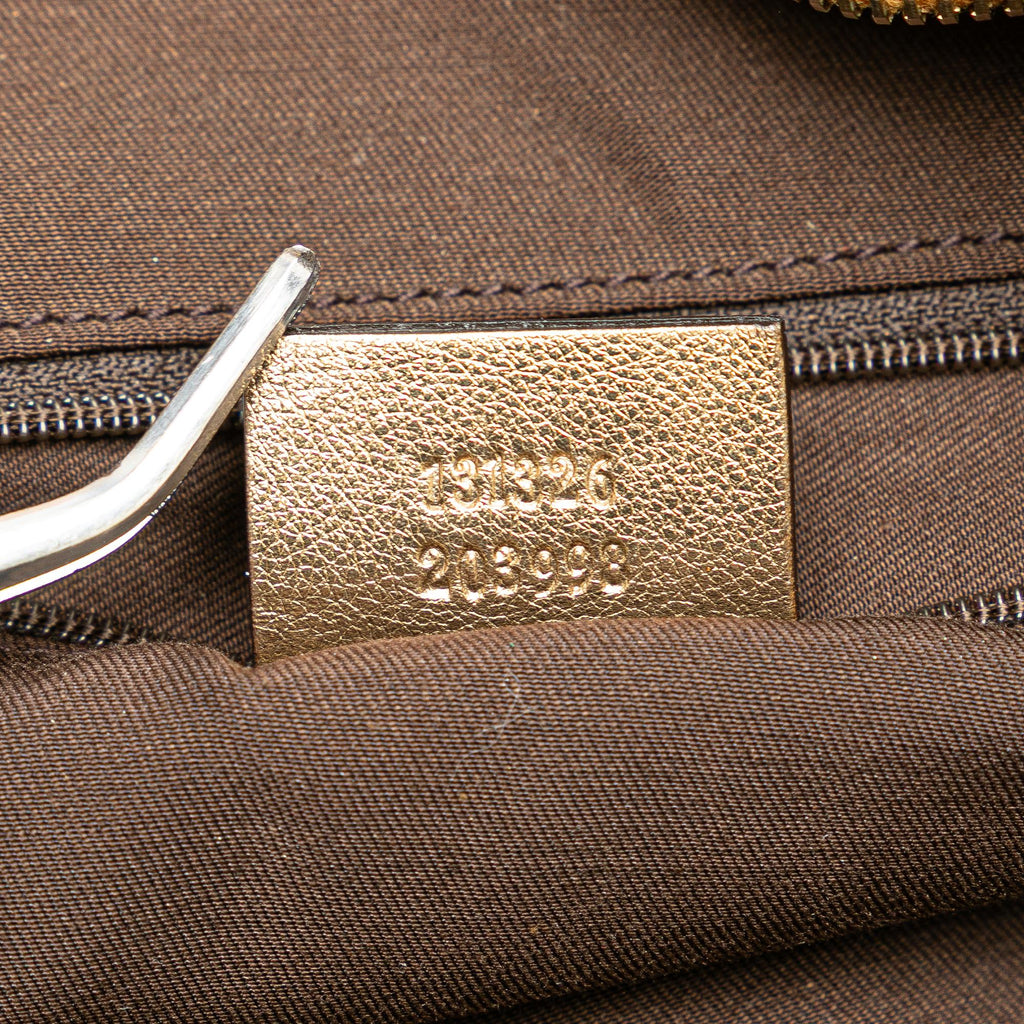 Gucci GG Satin Abbey D Ring Crossbody