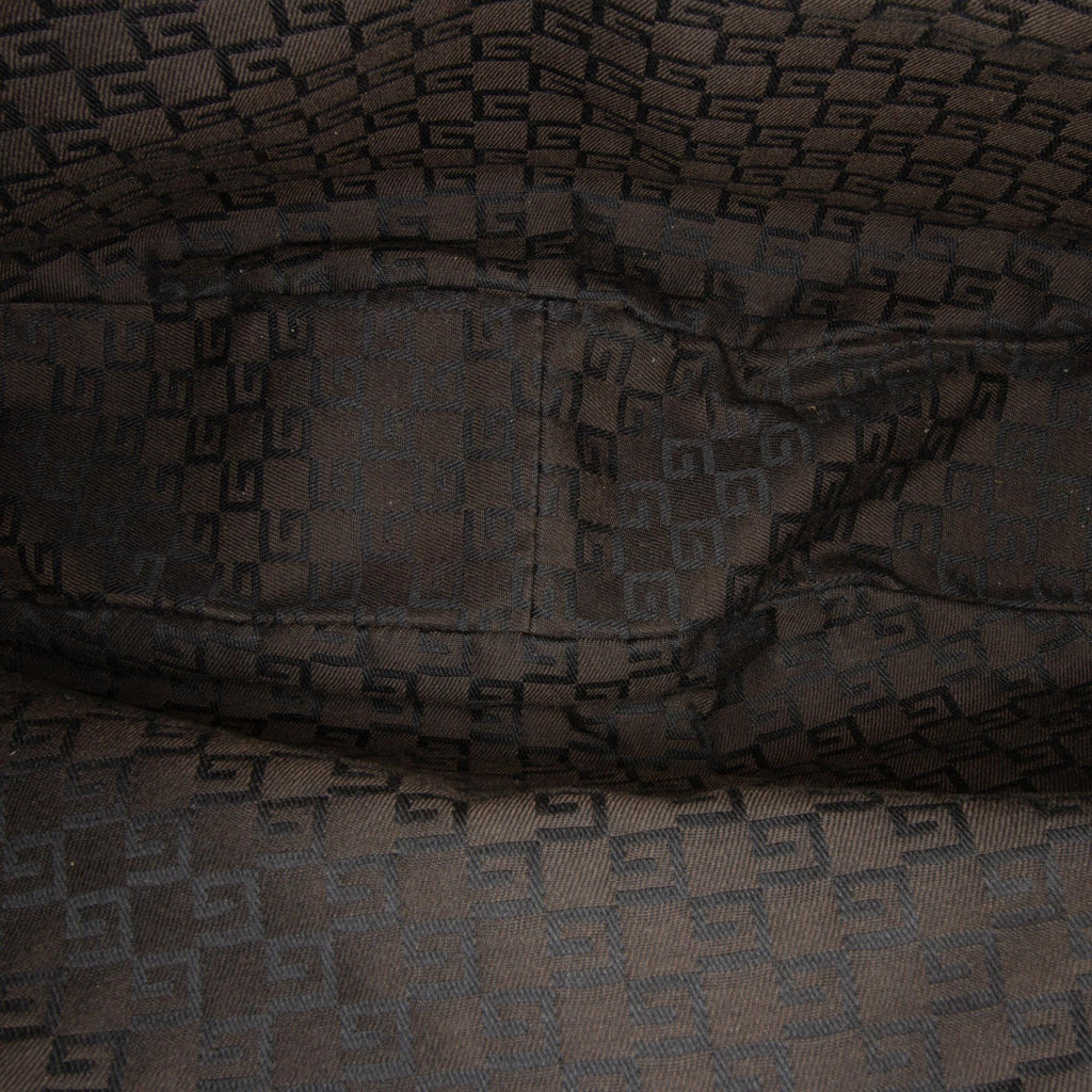 Gucci GG Satin Half Moon Hobo Bag (SHG-f8SFVJ)