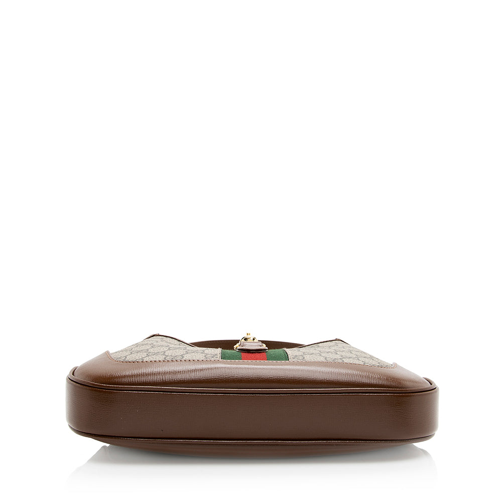 Gucci Gucci Supreme 1961 Jackie Small Shoulder Bag (SHF-20606)