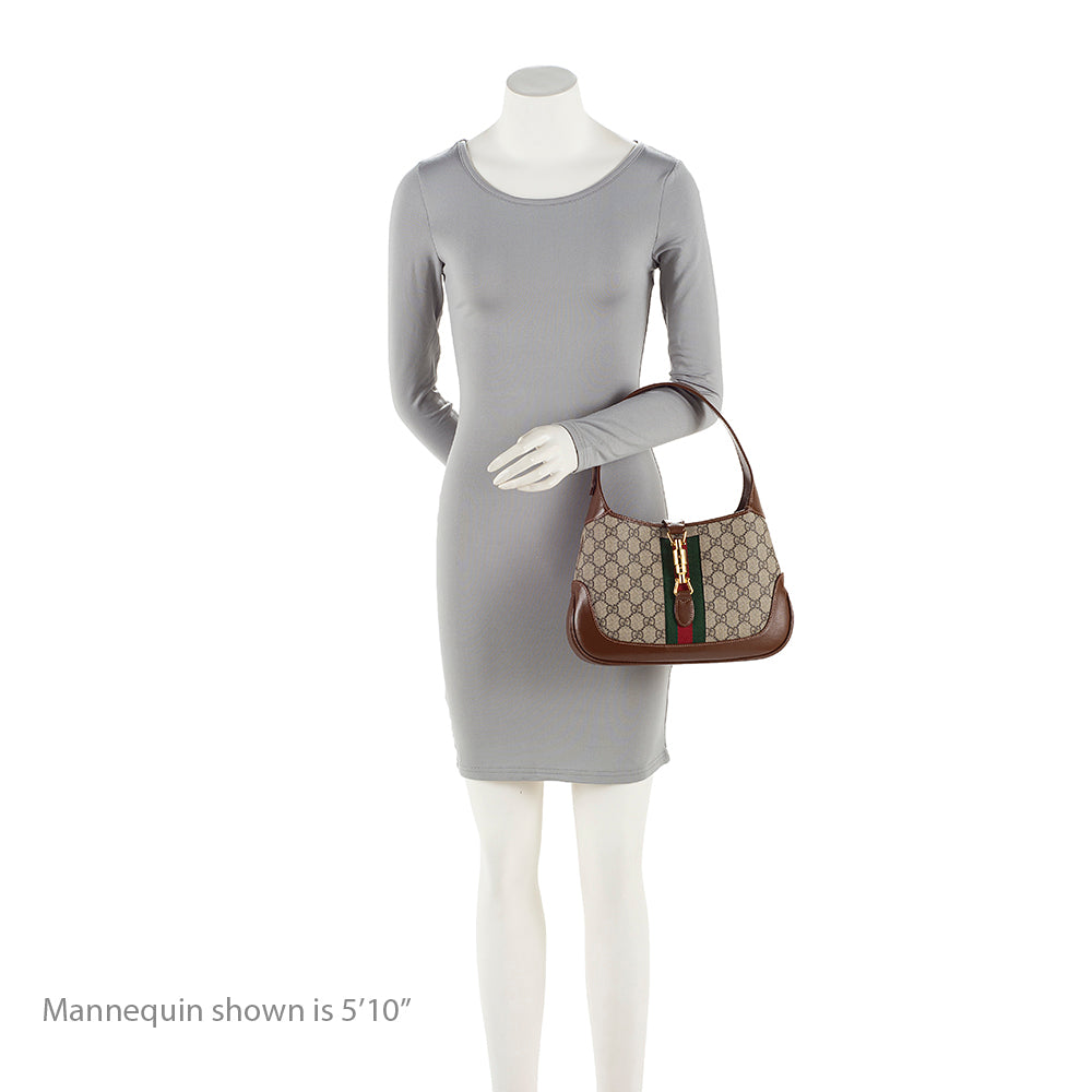 Gucci Gucci Supreme 1961 Jackie Small Shoulder Bag (SHF-20606)