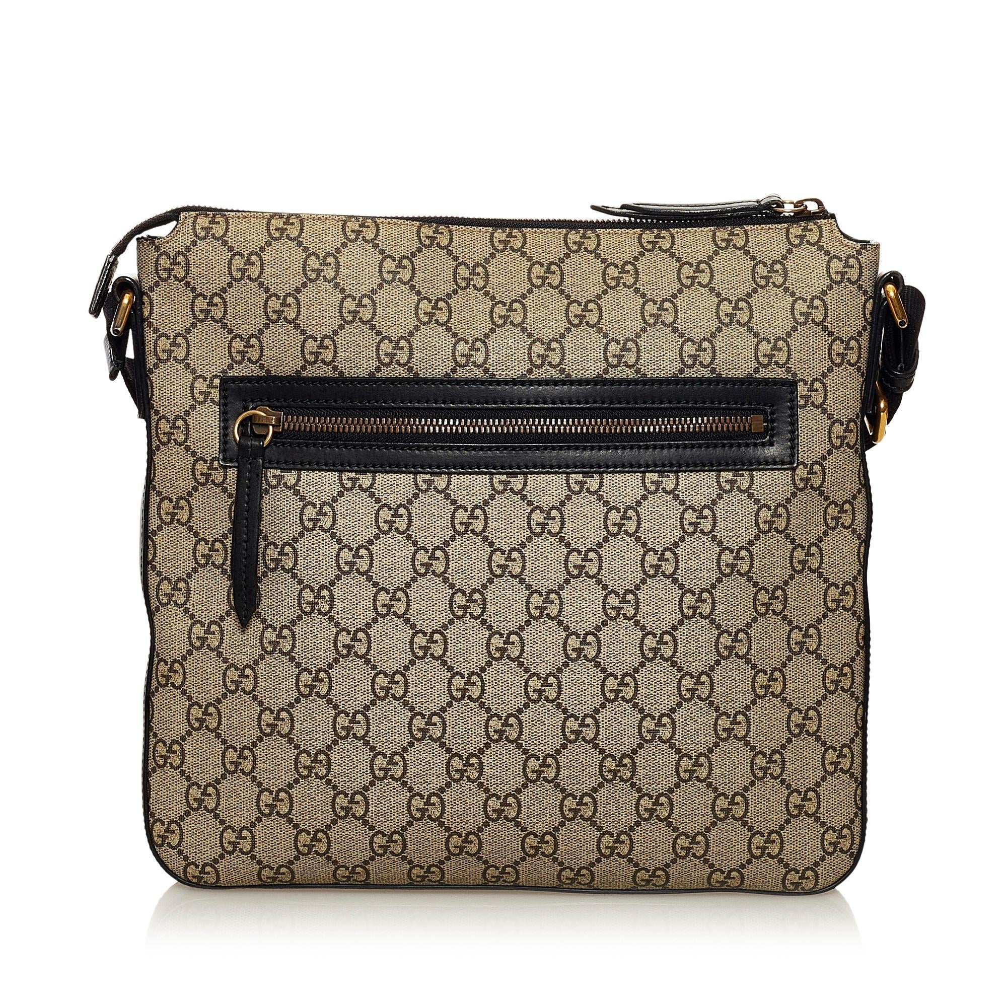 Gucci Gucci Supreme Angry Cat Crossbody Bag (SHG-34262)